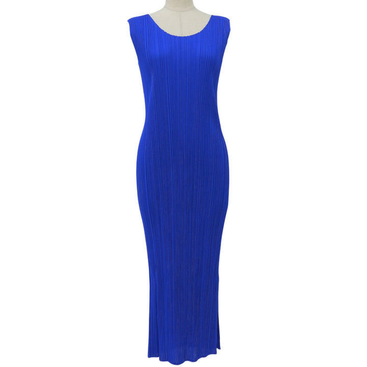 Excellent PLEATS PLEASE one piece blue polyester Women 1 PP11-JH201