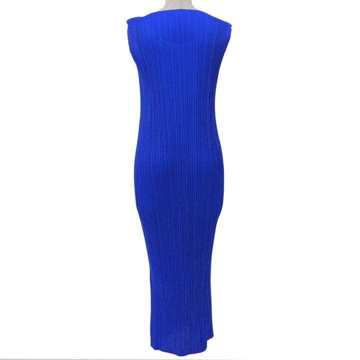 Excellent PLEATS PLEASE one piece blue polyester Women 1 PP11-JH201