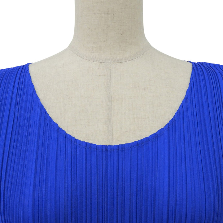 Excellent PLEATS PLEASE one piece blue polyester Women 1 PP11-JH201