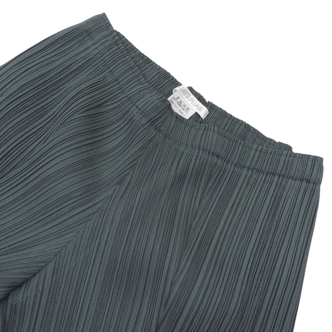 Excellent PLEATS PLEASE Pants green Women 1 PP21-JF435