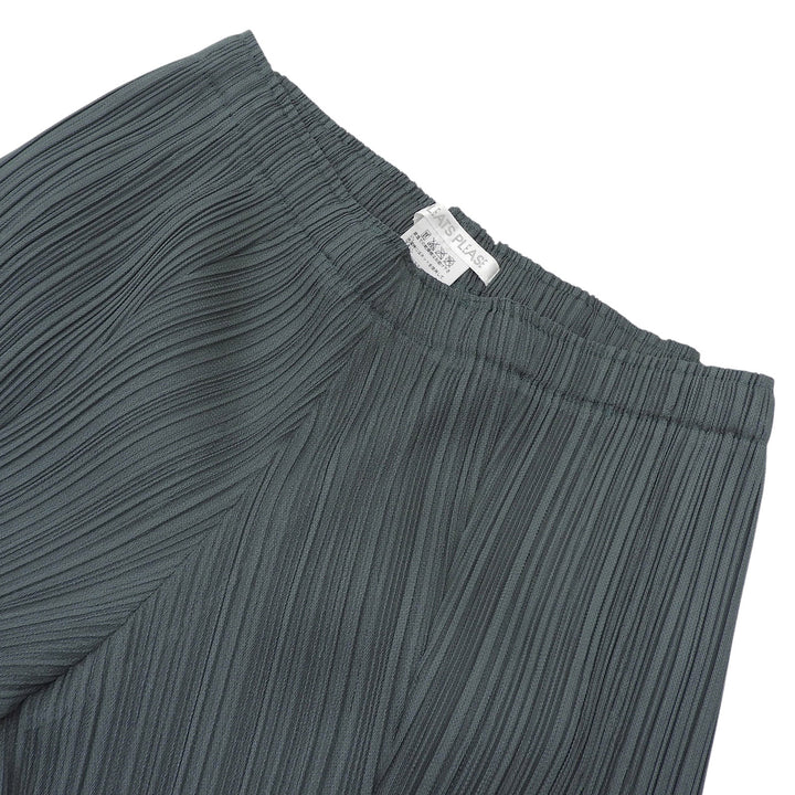 Excellent PLEATS PLEASE Pants green Women 1 PP21-JF435
