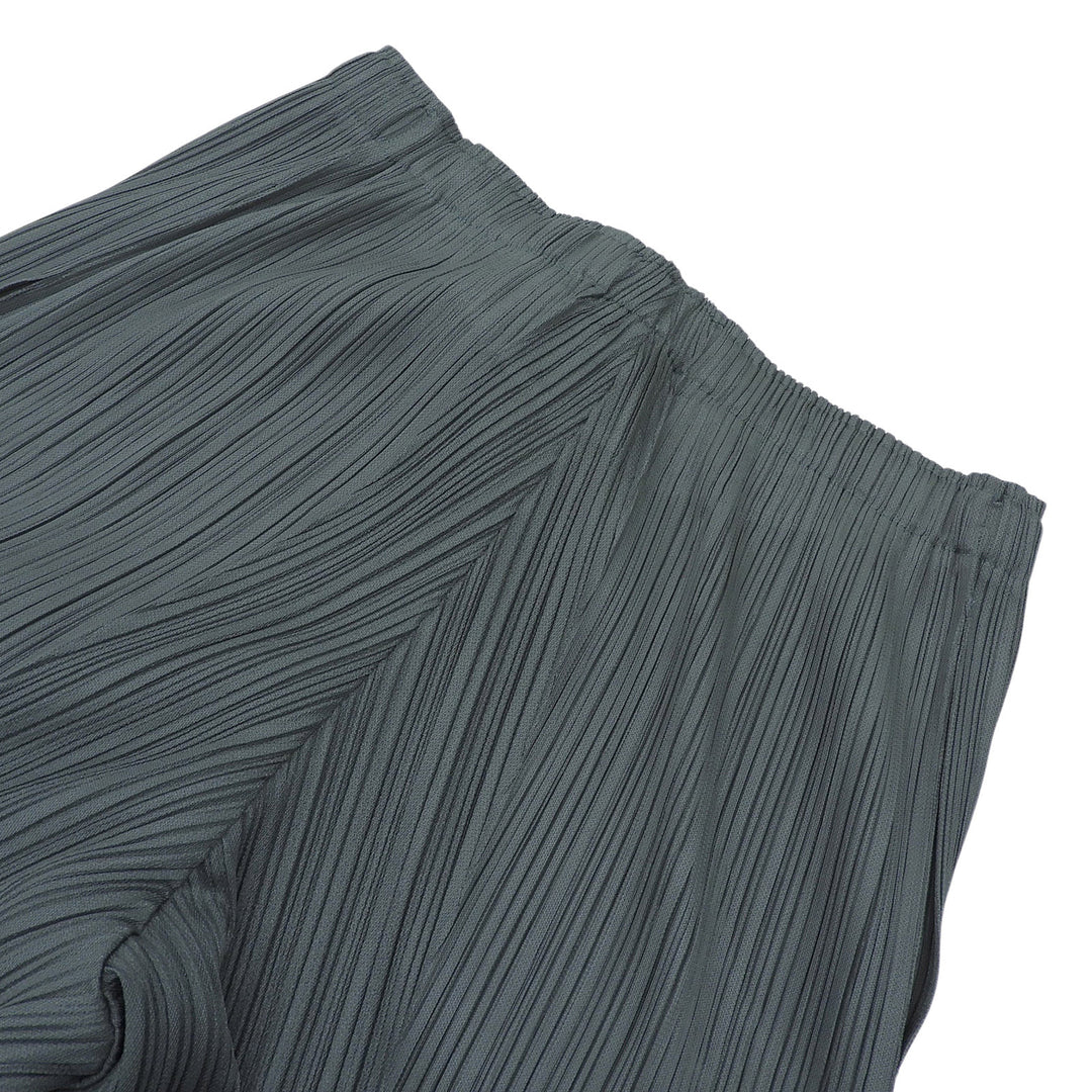 Excellent PLEATS PLEASE Pants green Women 1 PP21-JF435