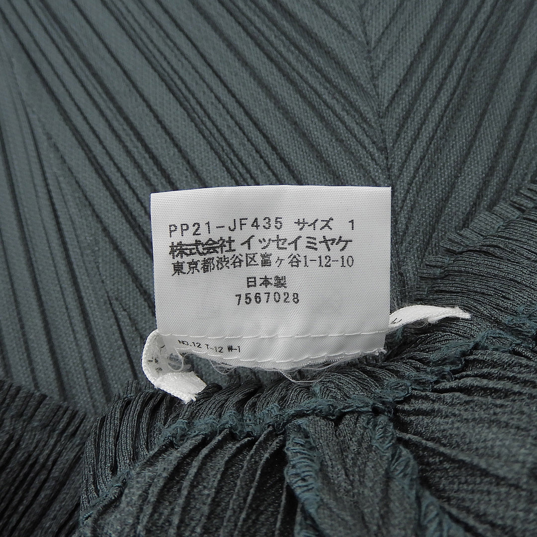 Excellent PLEATS PLEASE Pants green Women 1 PP21-JF435