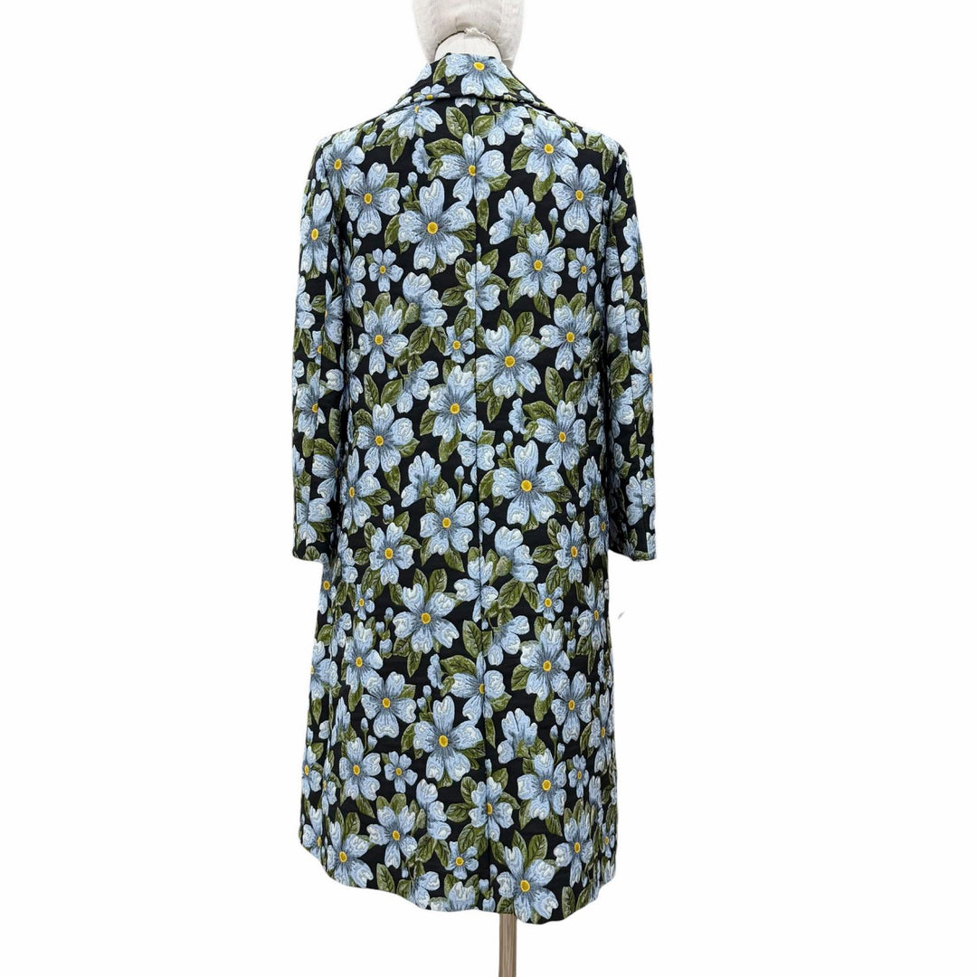 Excellent DOLCE&GABBANA coat black polyester Women 40 F0V06Z