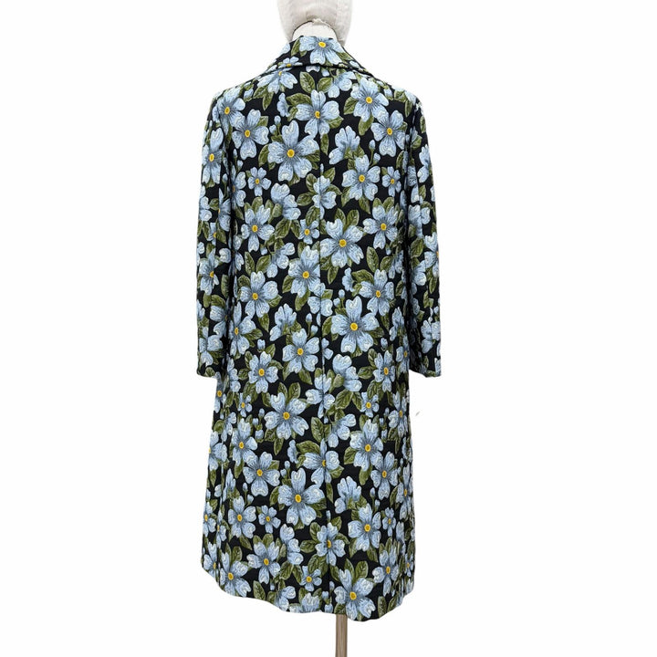 Excellent DOLCE&GABBANA coat black polyester Women 40 F0V06Z