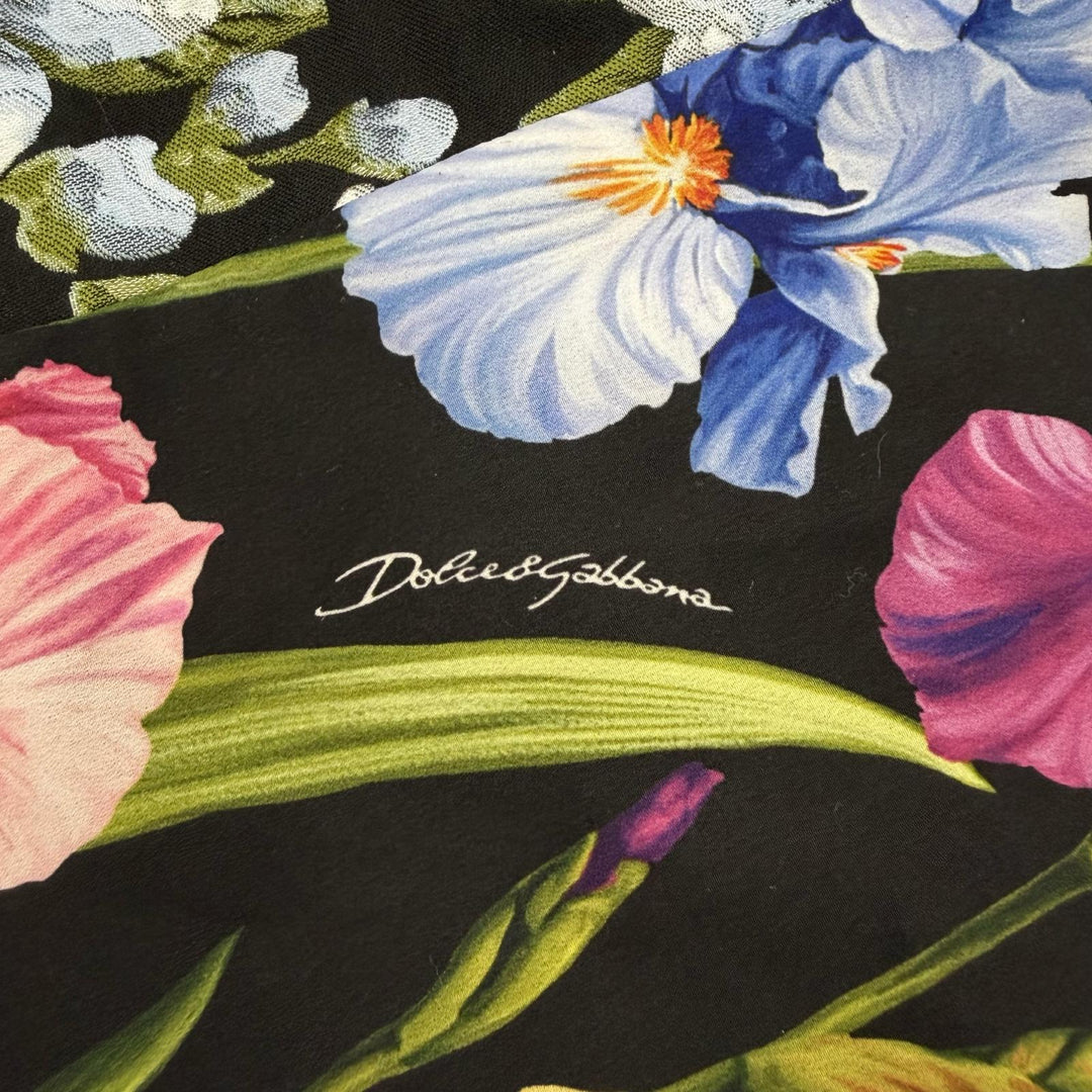 Excellent DOLCE&GABBANA coat black polyester Women 40 F0V06Z