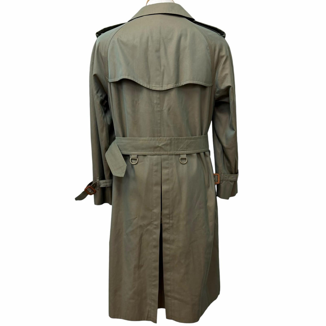 Excellent Burberrys trench coat Nova check pattern
