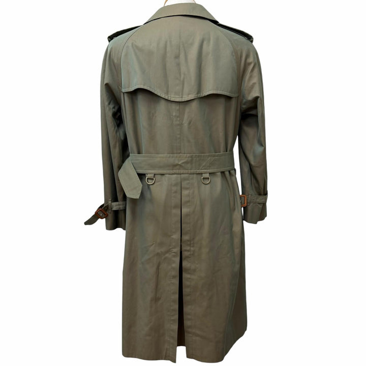 Excellent Burberrys trench coat Nova check pattern