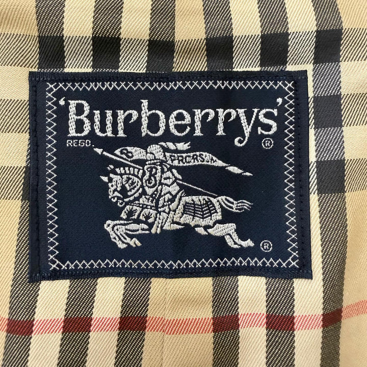 Excellent Burberrys trench coat Nova check pattern