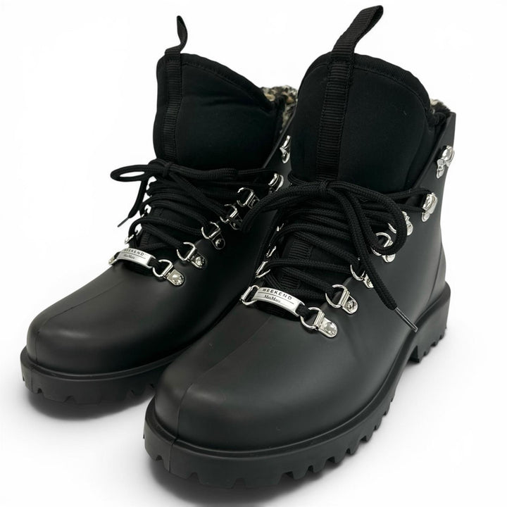 Pristine WEEKEND MaxMara Rain shoes AGENZIA rain boots black Women 38 579607146