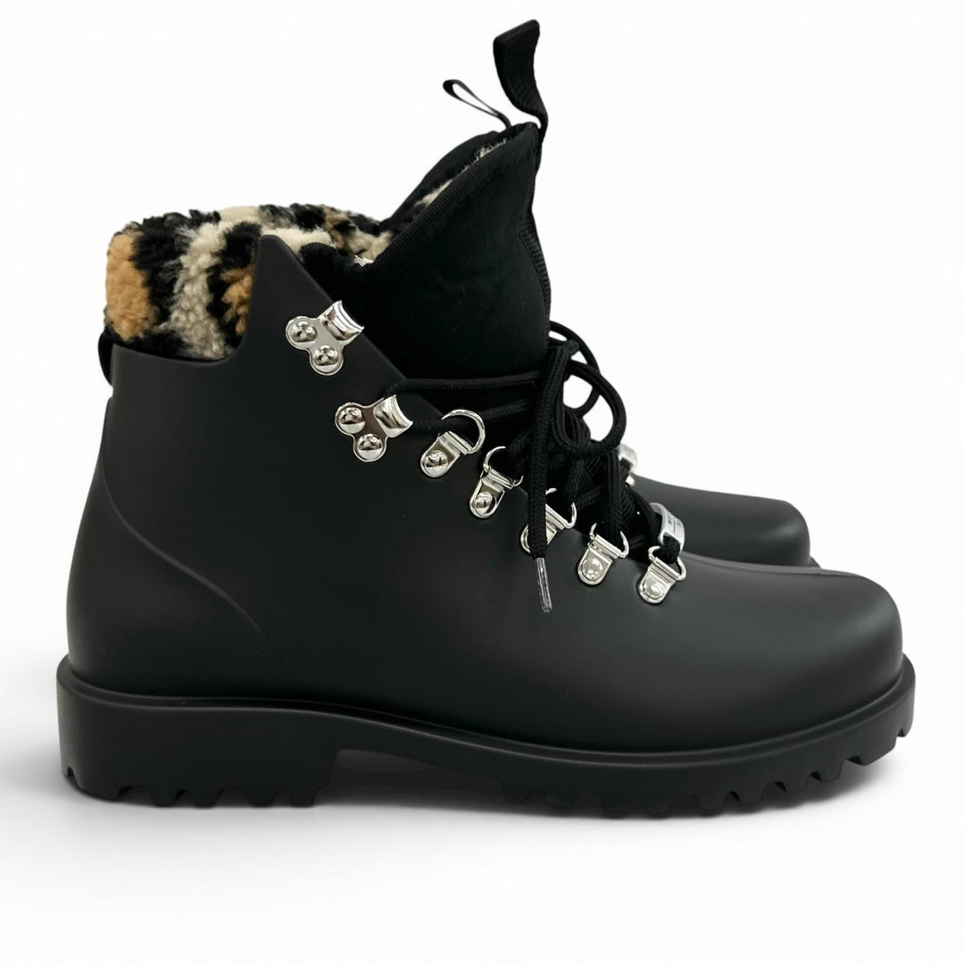 Pristine WEEKEND MaxMara Rain shoes AGENZIA rain boots black Women 38 579607146