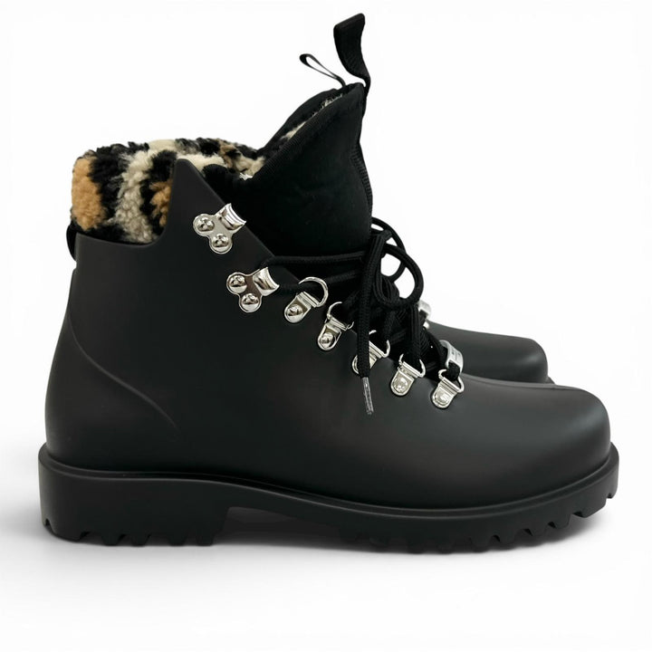 Pristine WEEKEND MaxMara Rain shoes AGENZIA rain boots black Women 38 579607146