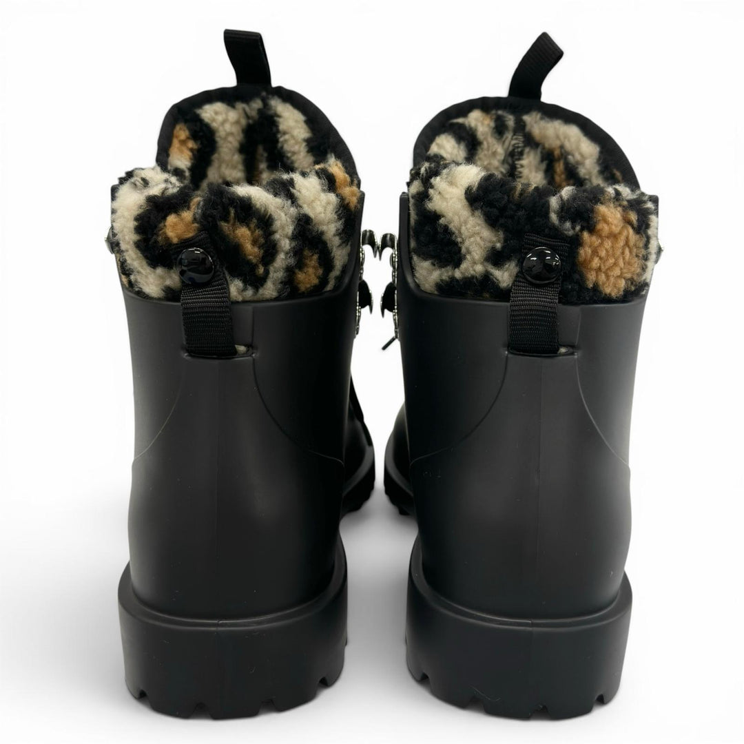 Pristine WEEKEND MaxMara Rain shoes AGENZIA rain boots black Women 38 579607146