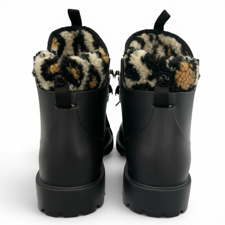 Pristine WEEKEND MaxMara Rain shoes AGENZIA rain boots black Women 38 579607146