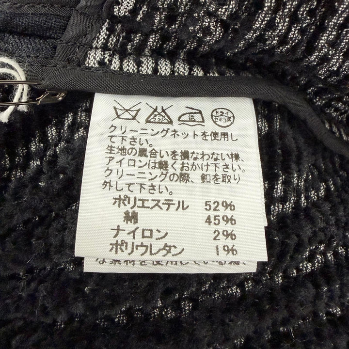 Pristine ISSEY MIYAKE coat Pleated Switching Design Black series 2 IM64-FA512