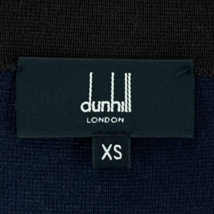 Excellent Dunhill Jacket Bicolor knit Brown wool mens XS