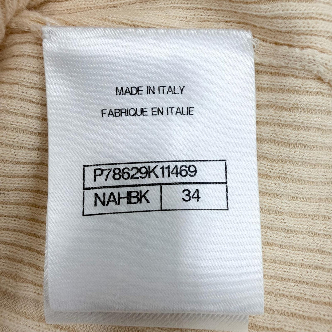 Discounted Great CHANEL cardigan Coco Beach COCO Mark button included Women 34 P78629