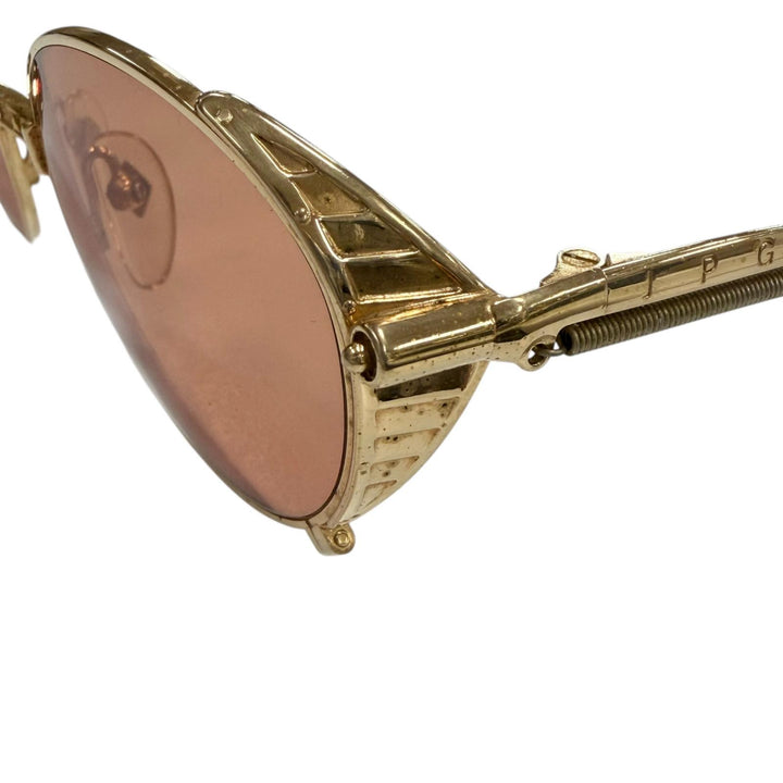 Very Good JEAN-PAUL GAULTIER sunglasses gold mens 56-4174