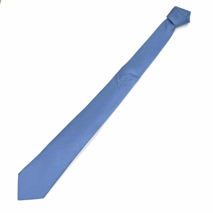 Pristine HERMES tie H logo Chaine d'Ancre embossed silk mens