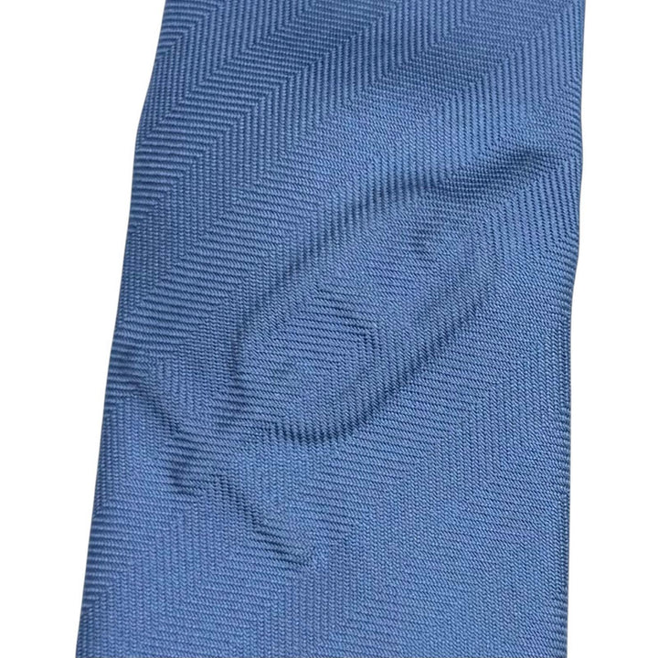 Pristine HERMES tie H logo Chaine d'Ancre embossed silk mens