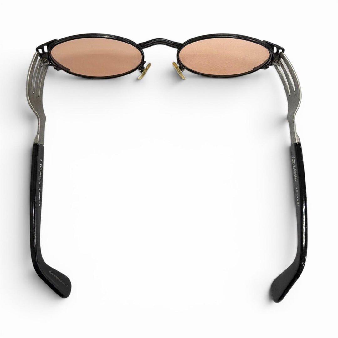 Very Good JEAN-PAUL GAULTIER sunglasses Folk Archive black mens 56-3281