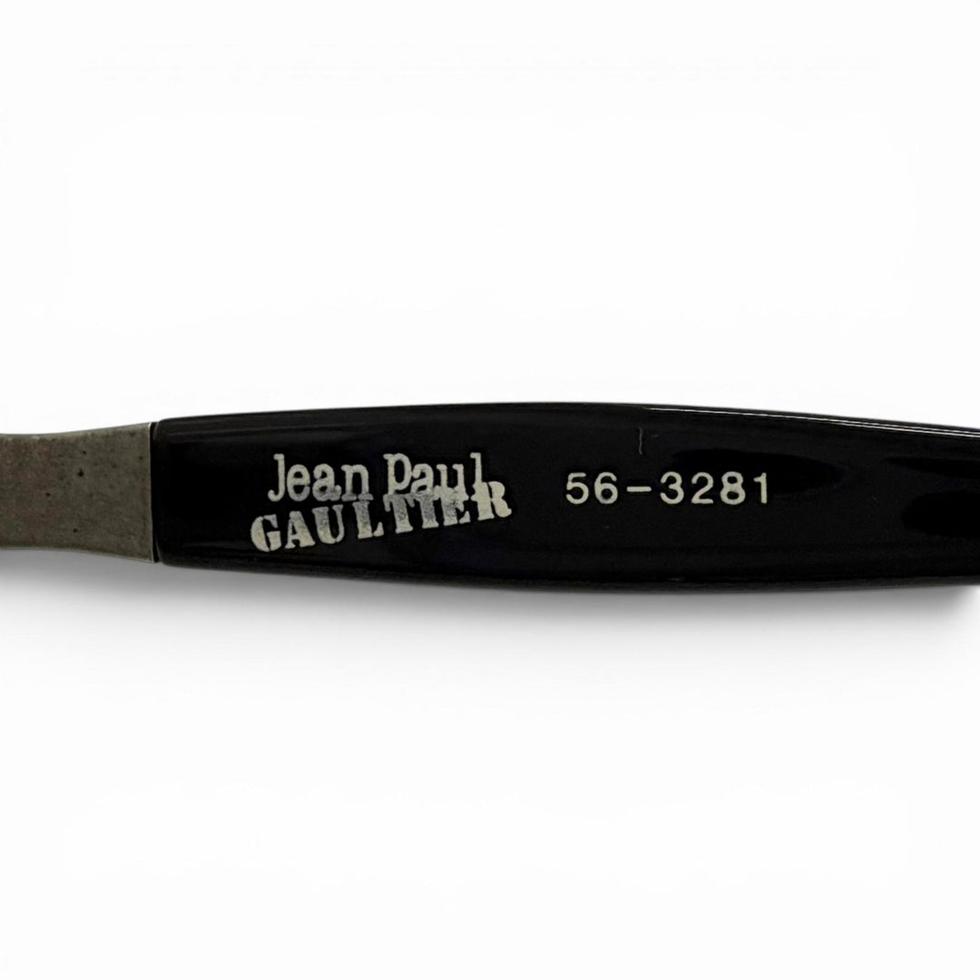 Very Good JEAN-PAUL GAULTIER sunglasses Folk Archive black mens 56-3281