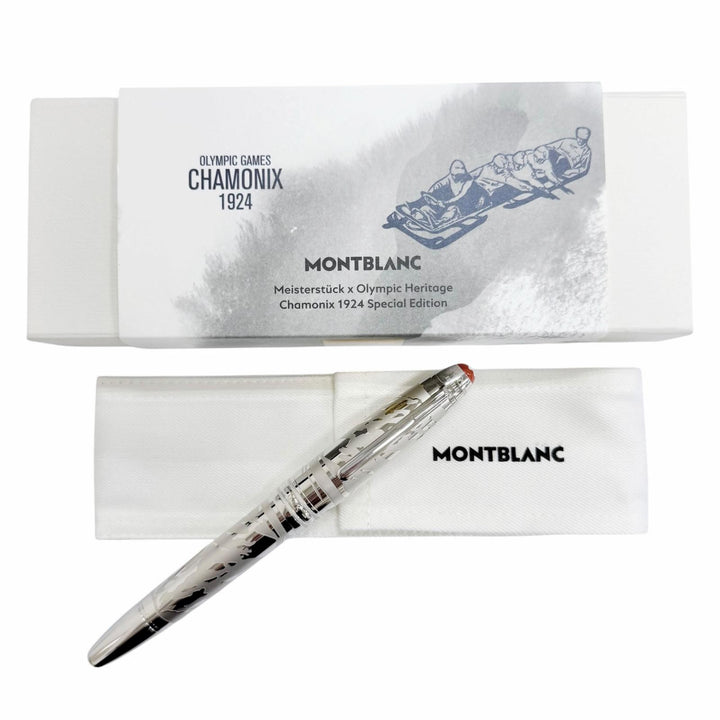 Excellent MONTBLANC Ballpoint pen Olympic Heritage Chamonix 1924 Solitaire
