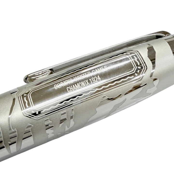 Excellent MONTBLANC Ballpoint pen Olympic Heritage Chamonix 1924 Solitaire