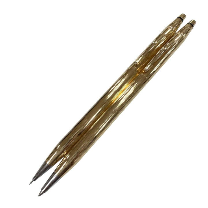 Great CROSS Classic century Ballpoint pen and mechanical pencil set of 2 gold