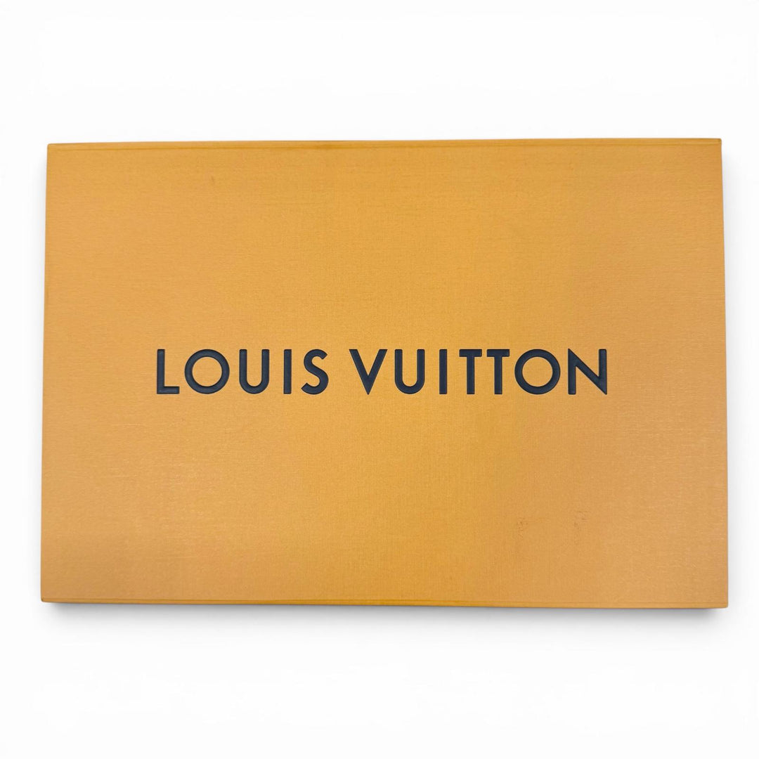 Great LOUIS VUITTON muffler reykjavik Echarpe Monogram Fringe cashmere M71040