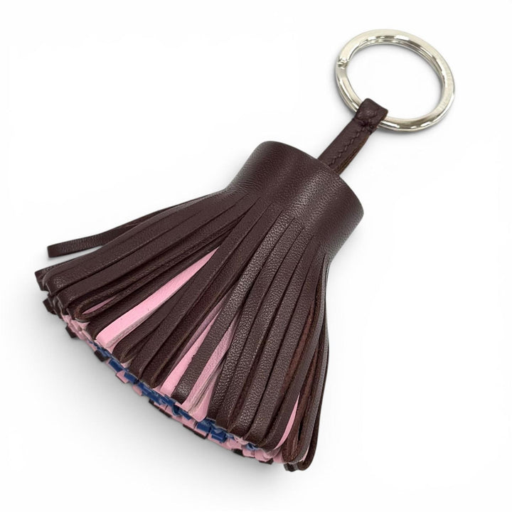 Excellent HERMES Bag charm Carmen Tricolor Anyo Miro Women