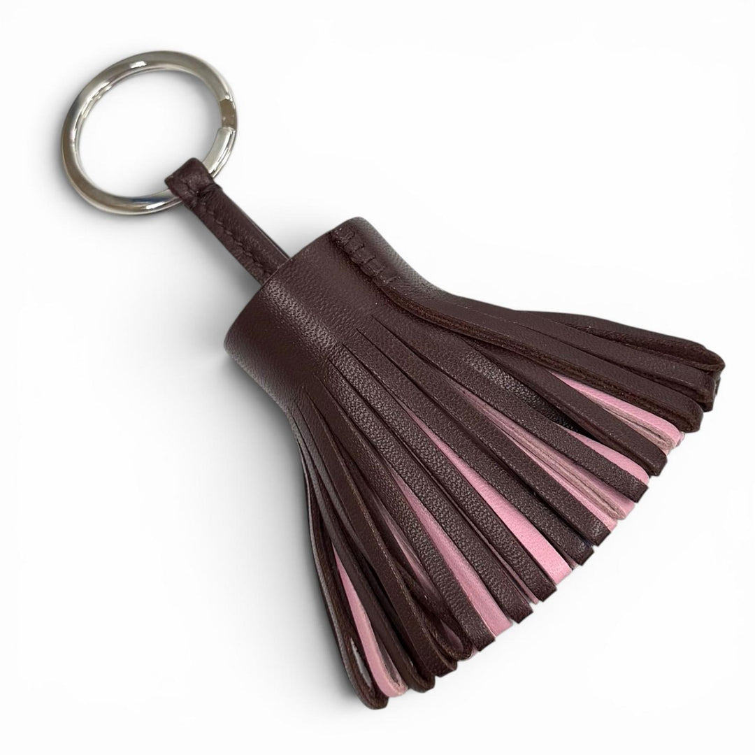Excellent HERMES Bag charm Carmen Tricolor Anyo Miro Women