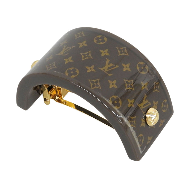 Excellent LOUIS VUITTON Valletta Hair Cuff MNG Resin Pony Resin Women M03551