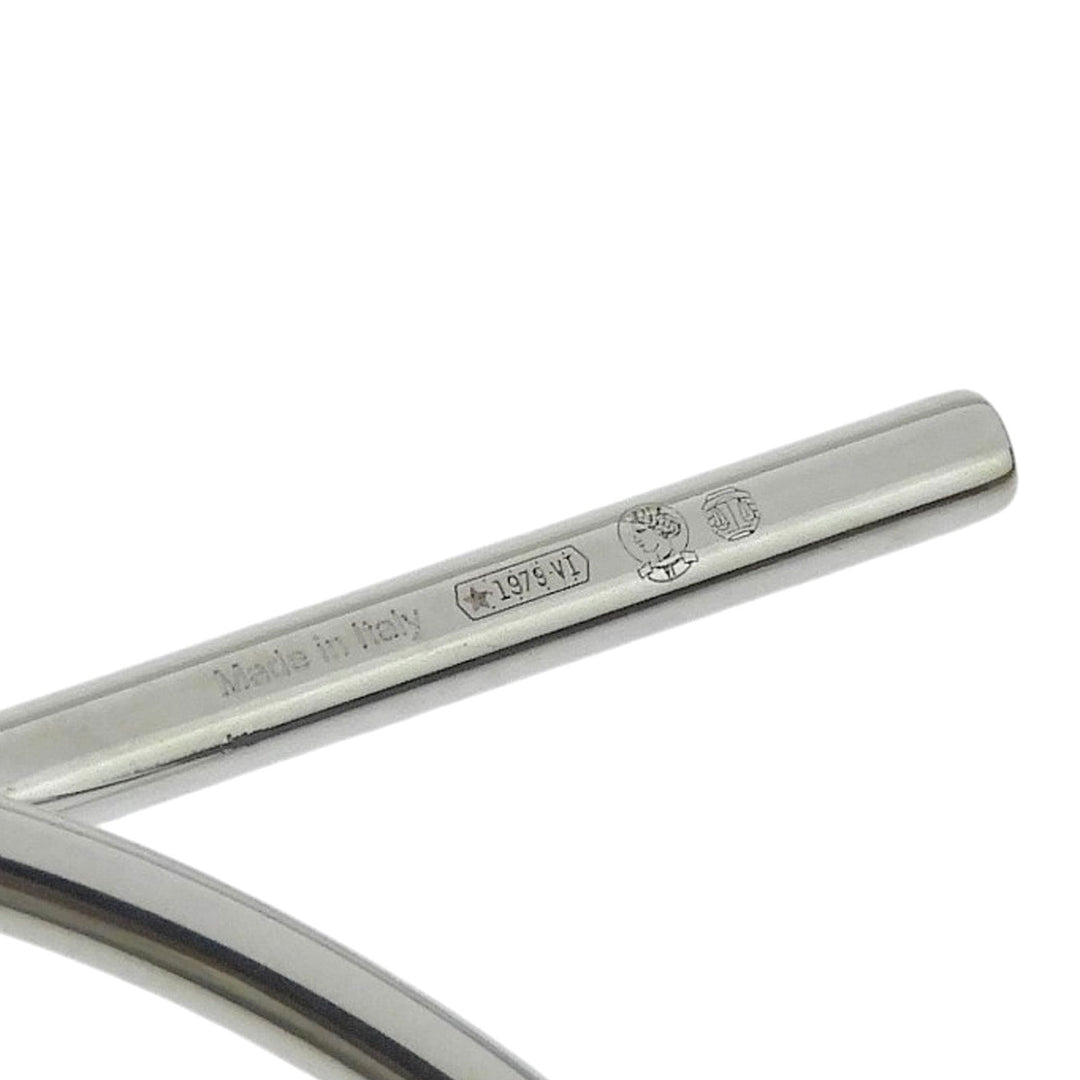 Pristine HERMES Pierce Loop MM Silver SV925 Women 25S301641