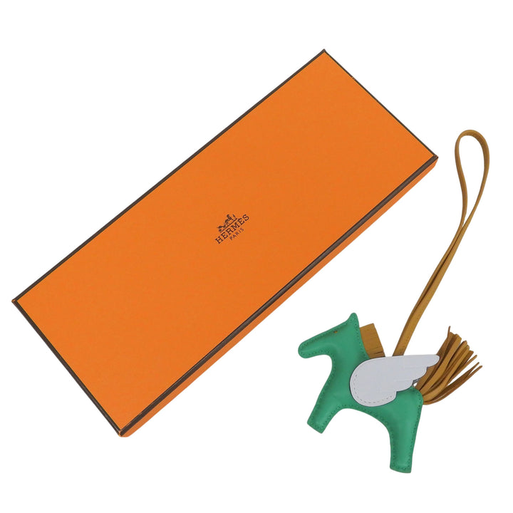 Pristine HERMES Bag charm Rodeo Pegasus PM Anyo Miro Women
