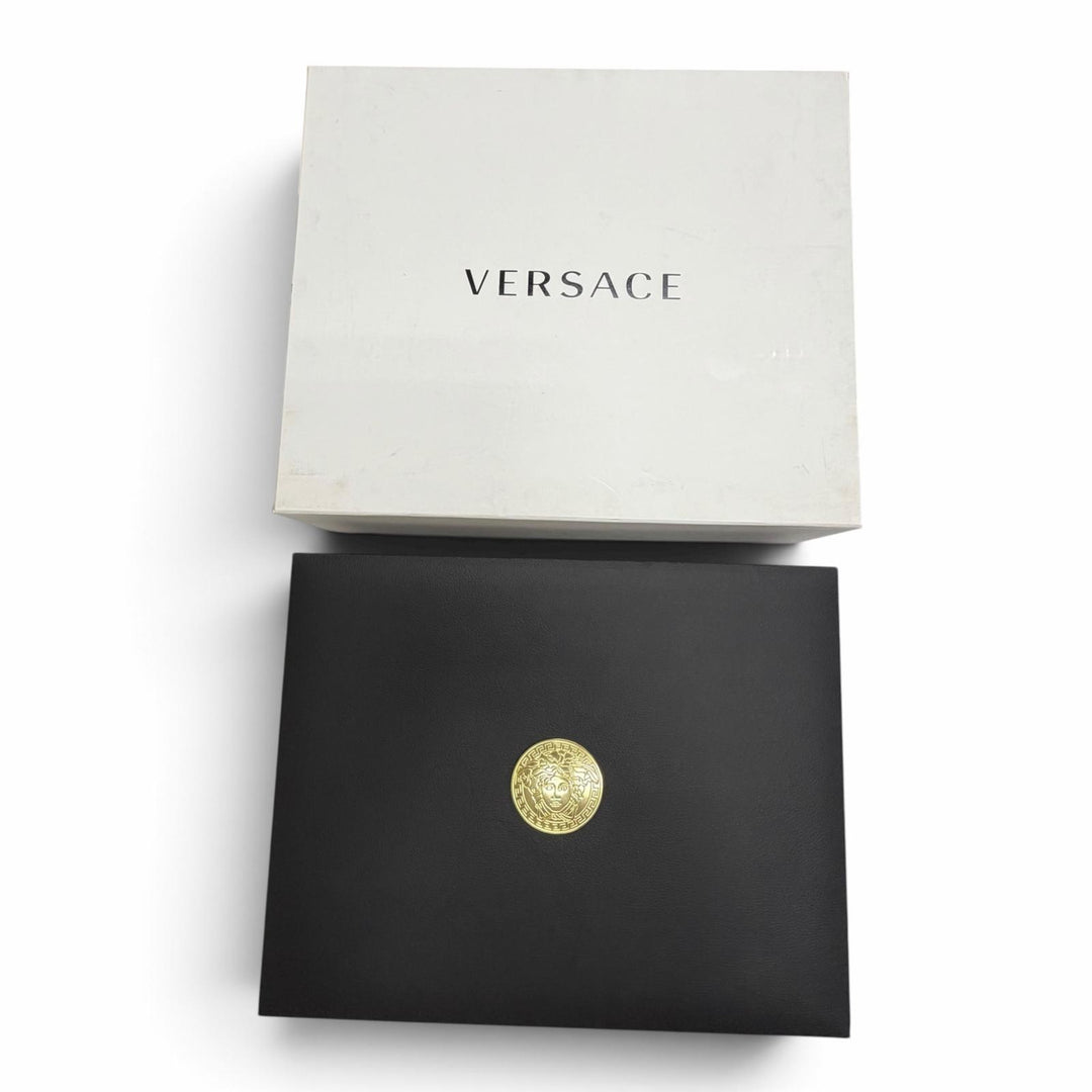 Great VERSACE Other accessories Medusa watch bag attaché case black leather