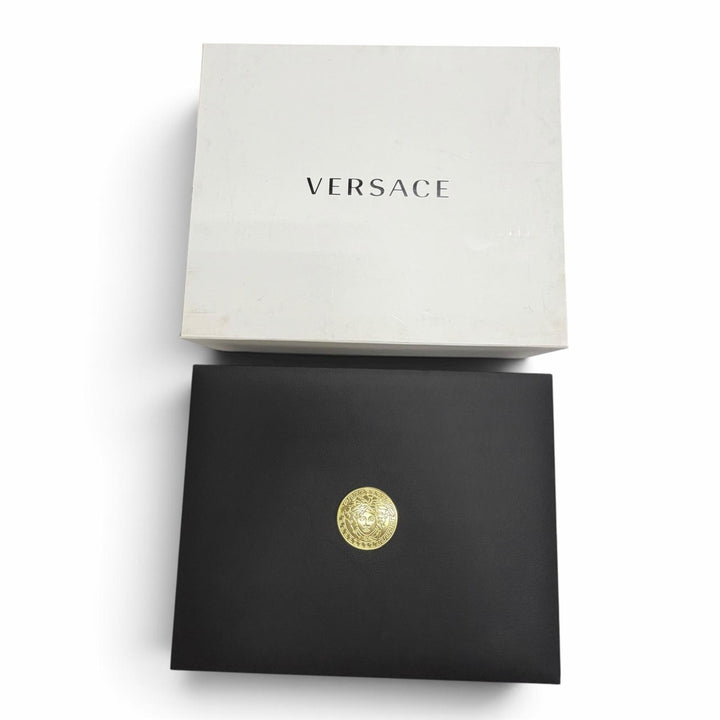 Great VERSACE Other accessories Medusa watch bag attaché case black leather