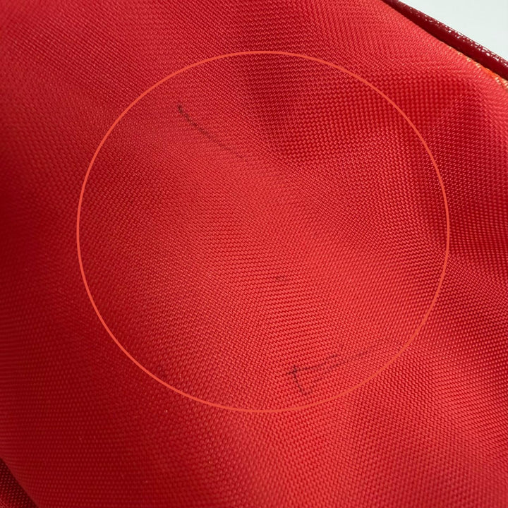 Excellent Burberrys Handbag Shadow Horse Nova Check Pattern Leather Trim Canvas