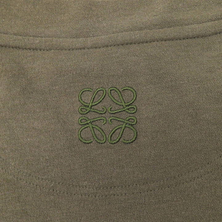 Great LOEWE×Paulas Ibiza Short sleeve T-shirt anagram khaki mens XXL H616Y22X56
