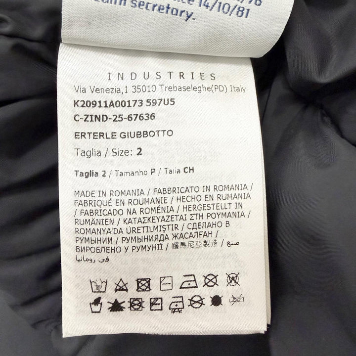 Excellent MONCLER Down jacket ERTERLE GIUBBOTTO black