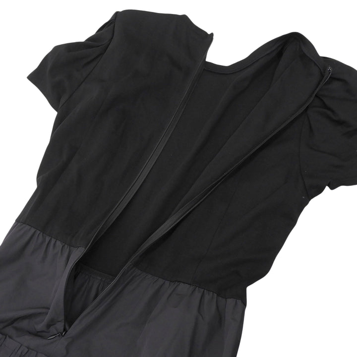 Great BORDERS at BALCONY Tiered docking dress black 38 BD2111P-2E-03
