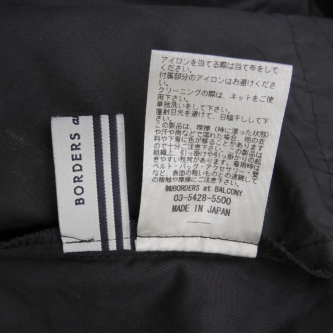 Great BORDERS at BALCONY Tiered docking dress black 38 BD2111P-2E-03