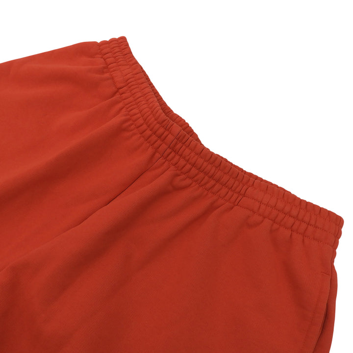 Excellent BALENCIAGA Shorts Campaign logo Red cotton mens M 676137