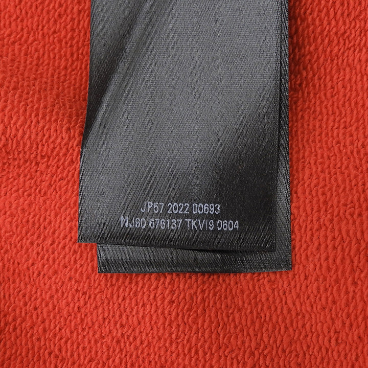 Excellent BALENCIAGA Shorts Campaign logo Red cotton mens M 676137