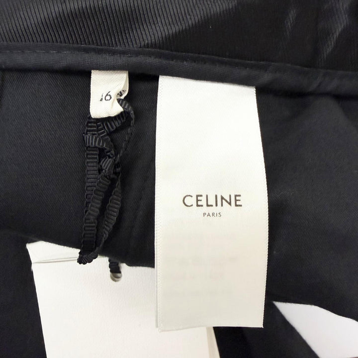 Pristine CELINE slacks Striped Pattern Navy wool mens 46 2P085449K