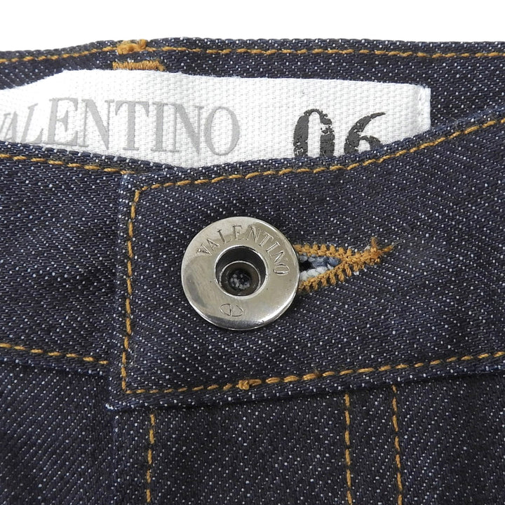 Excellent VALENTINO Denim pants Rock studs Indigo cotton mens 30 LV3DEC7J1VL