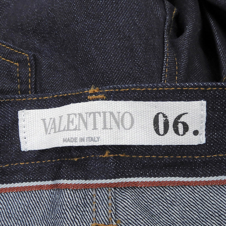 Excellent VALENTINO Denim pants Rock studs Indigo cotton mens 30 LV3DEC7J1VL