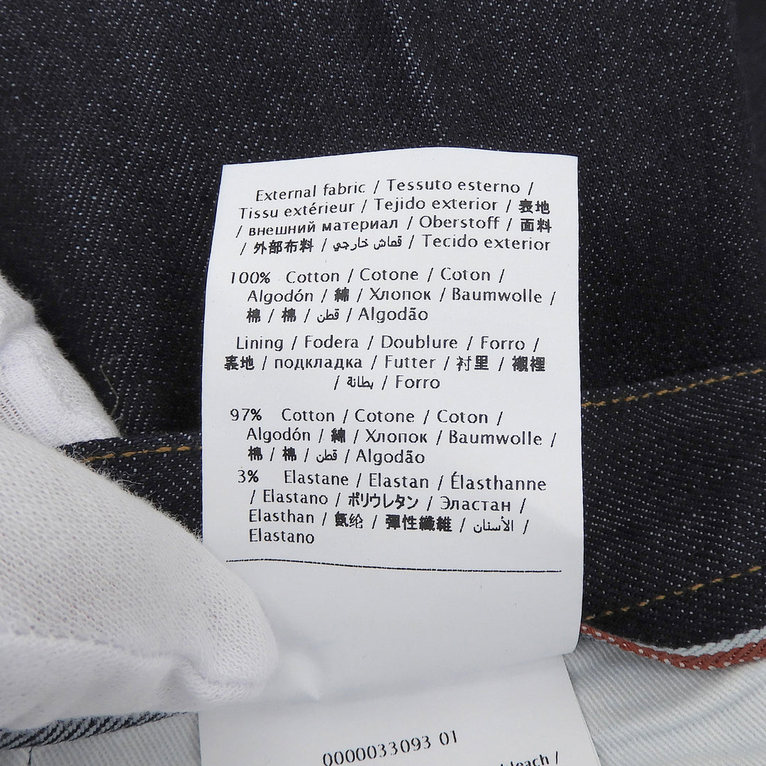 Excellent VALENTINO Denim pants Rock studs Indigo cotton mens 30 LV3DEC7J1VL