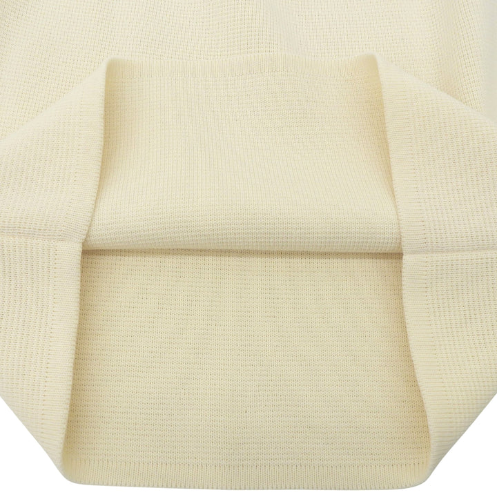 Pristine GUCCI skirt knit tight Ivory wool Women S 726801