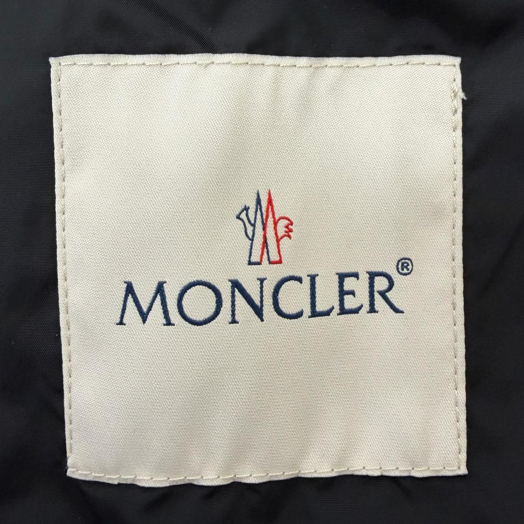 Great MONCLER Blouson MASSEREAU GIUBBOTTO Embroidered hood logo black